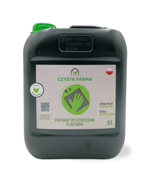 Preparat do czyszczenia plastiku