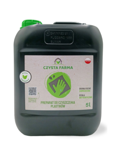 Preparat do czyszczenia plastiku