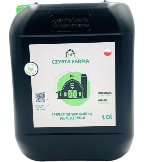 Preparat do mycia elewacji, bruku i kamienia