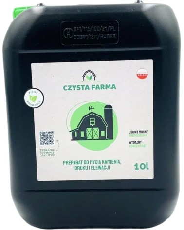 Preparat do mycia elewacji, bruku i kamienia
