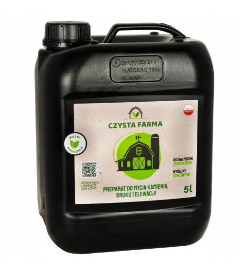 Preparat do mycia elewacji, bruku i kamienia