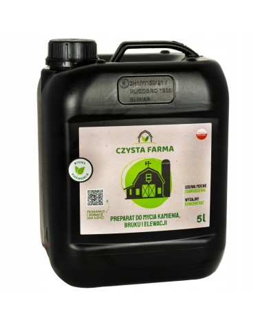Preparat do mycia elewacji, bruku i kamienia